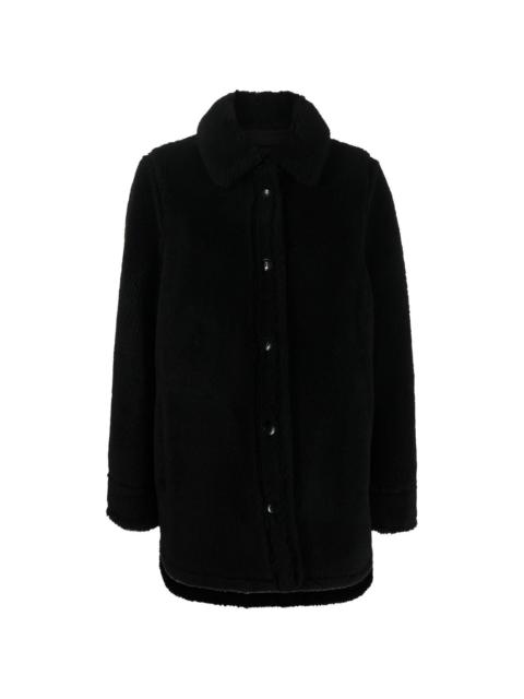 Vernon single-breasted wool coat