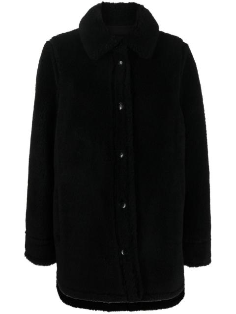 Vernon single-breasted wool coat