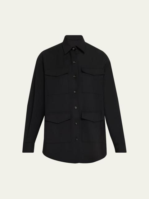 MARIA McMANUS Wool Cargo Jacket