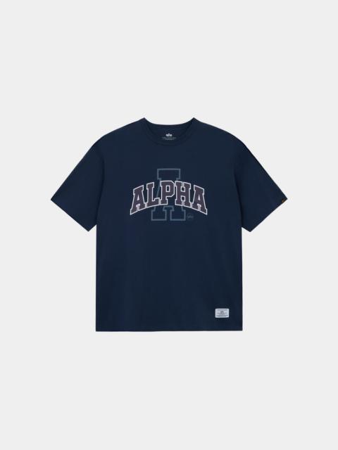 ALPHA INDUSTRIES RELAXED COLLEGIATE A TEE