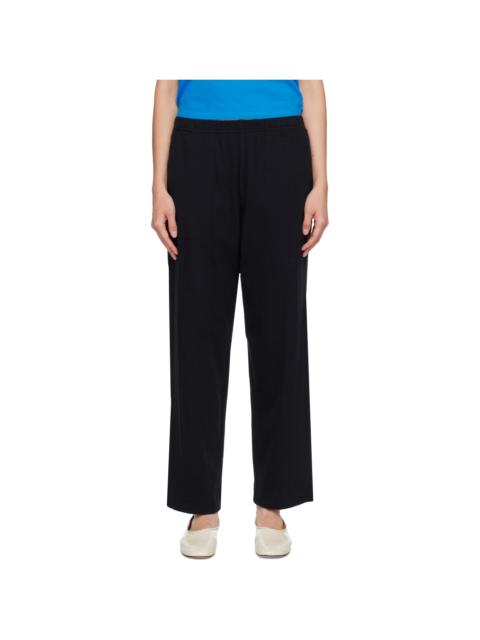 LESET Black Margo Tapered Pocket Trousers
