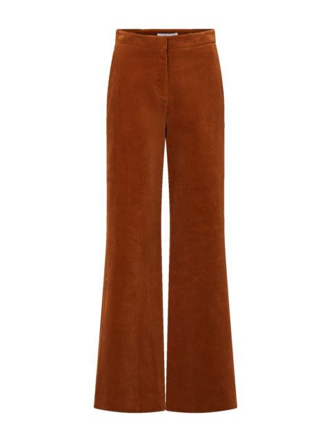VERONICA BEARD HOLT CORDUROY WIDE-LEG PANT