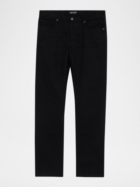 TOM FORD Men's Stretch Denim Straight-Fit Jeans