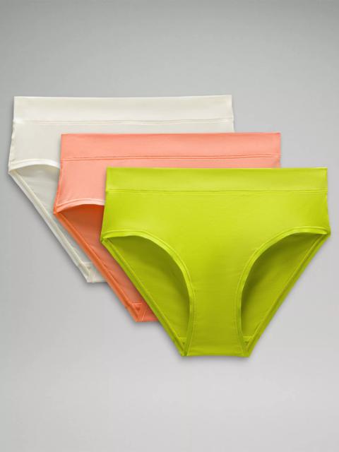 lululemon UnderEase High-Rise Bikini Underwear *3 Pack