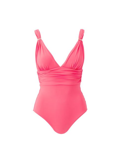 MELISSA ODABASH PANAREA CORAL SWIMSUIT