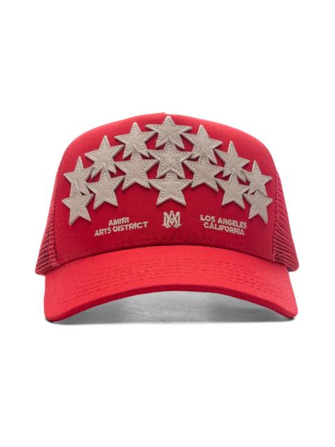 AMIRI Stars Trucker cap