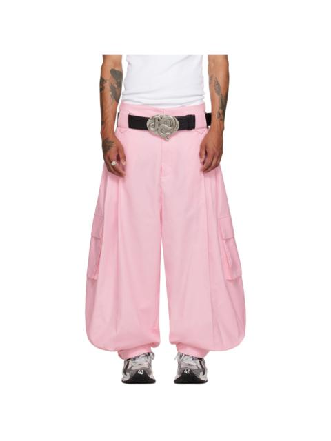 LU'U DAN Pink Tobi Cargo Pants