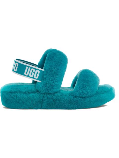 UGG UGG Oh Yeah Slide Aqua Blue (Women's)