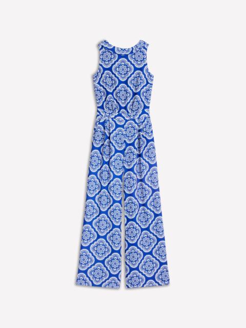 BODEN Clarissa Jumpsuit-Gallery Blue, Botanic Blush