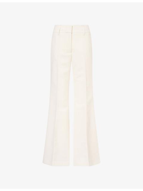 GABRIELA HEARST Rhein Flared Wool Trousers