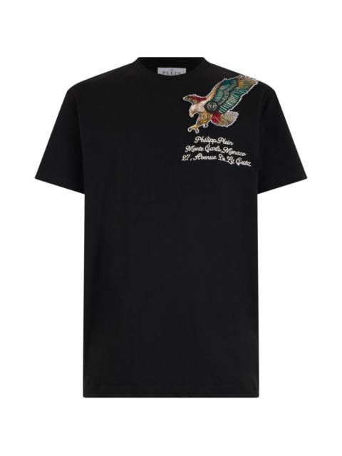 PHILIPP PLEIN embroidered-patch T-shirt