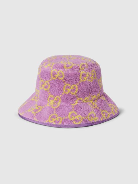 GUCCI GG terrycloth jacquard bucket hat