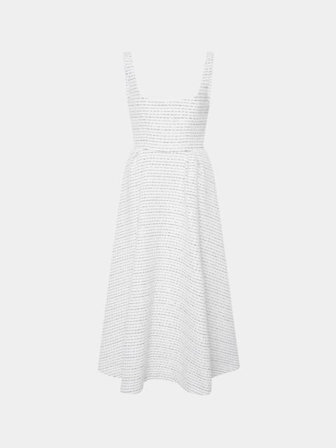 Alessandra Rich SEQUIN TWEED DRESS
