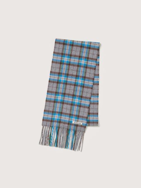 AURALEE CASHMERE CHECK STOLE