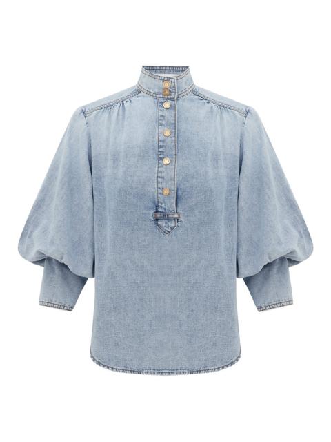 Zimmermann DENIM BLOUSE