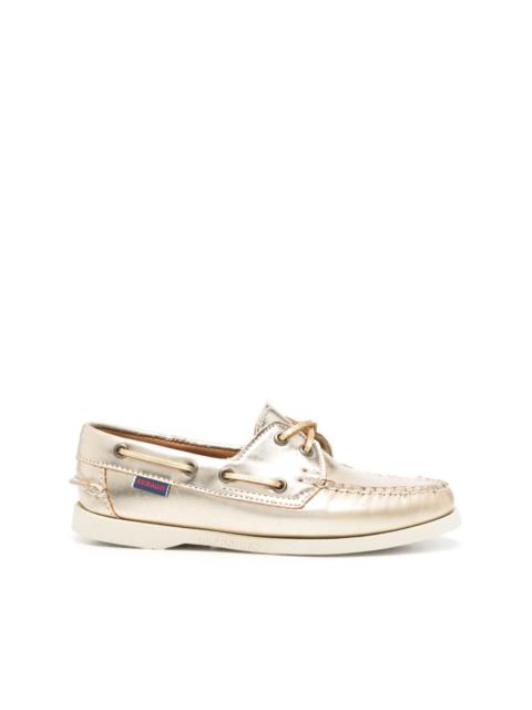 SEBAGO leather boat shoes