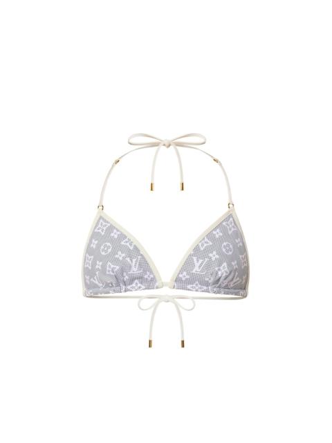 Louis Vuitton Inverted Mahina Monogram Bikini Top