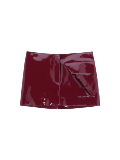 1017 ALYX 9SM PVC MINI SKIRT