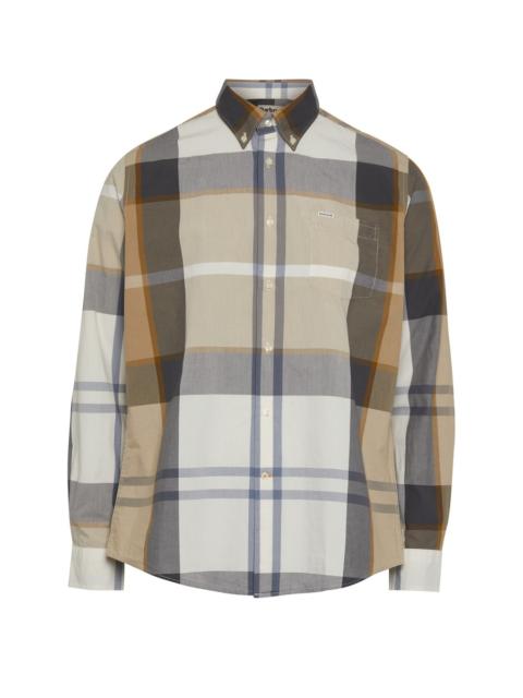 Barbour Barbour Harris patterned long sleeve shirt