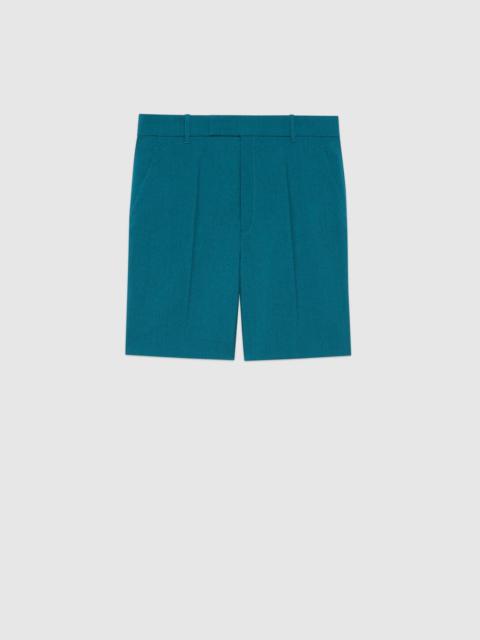 GUCCI Mohair wool shorts
