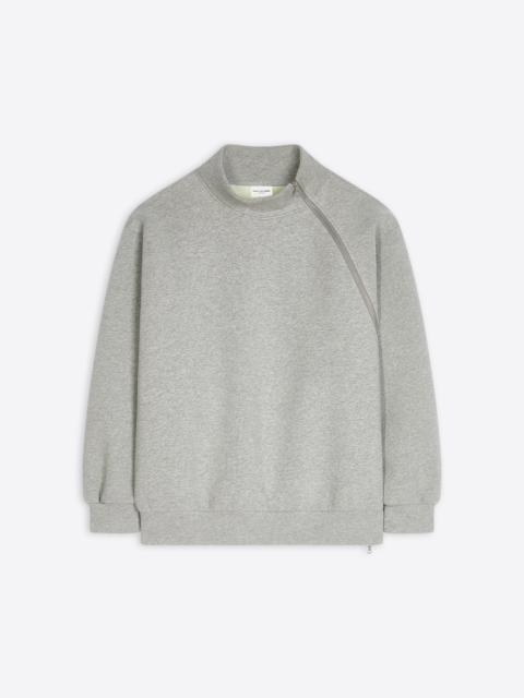 ZIPPED SWEATSHIRT