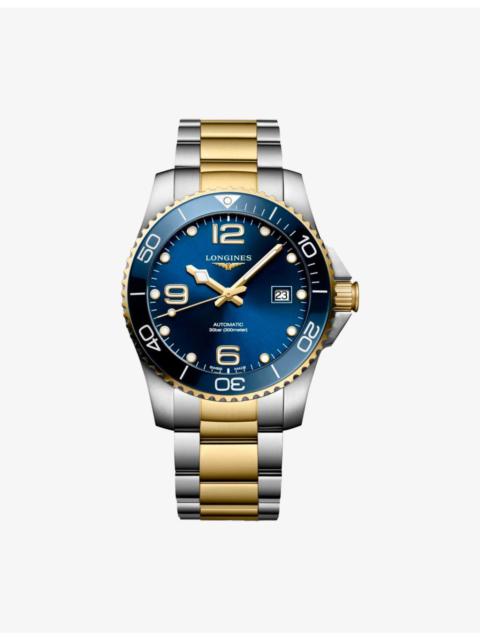 Longines L3.781.3.96.7 HydroConquest Stainless-Steel And Yellow PVD Automatic Watch