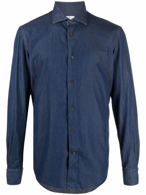 Etro Denim cotton shirt