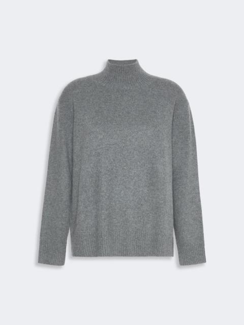 WEEKEND Max Mara ELEGIA Cashmere turtleneck sweater - DARK GREY