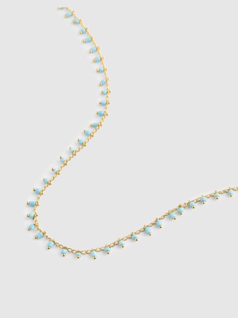 Madewell Enamel Chain Choker Necklace