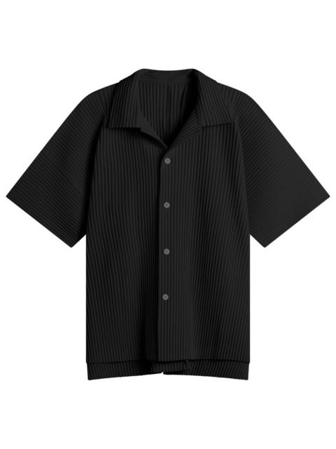 ISSEY MIYAKE Homme Plissé Issey Miyake Pleat Short Sleeve Shirt