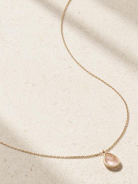 MATEO 14-karat Gold Topaz Necklace