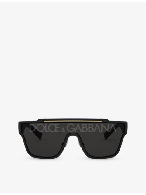 Dolce & Gabbana DG6125 square-frame nylon sunglasses