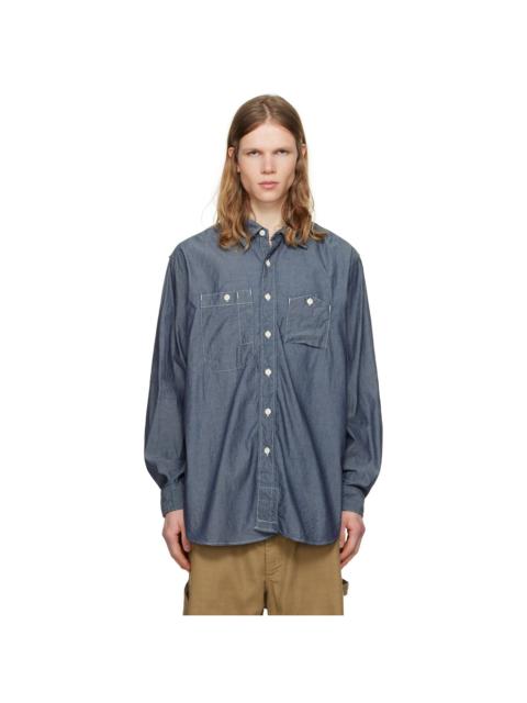 Engineered Garments Indigo Work Shirt