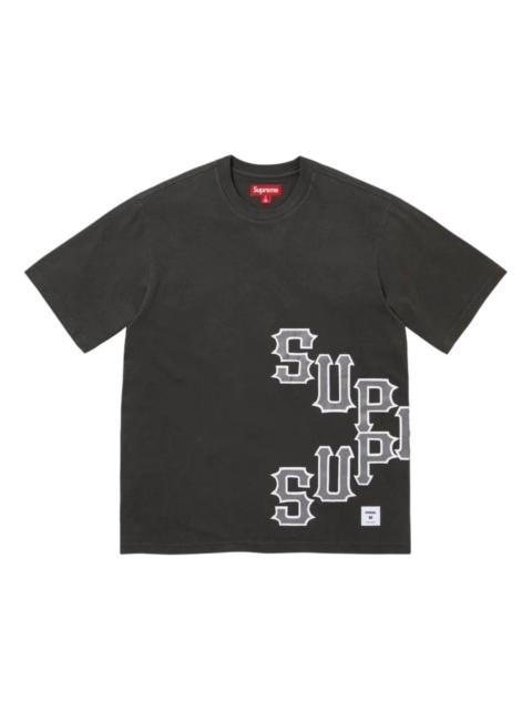 Supreme Supreme SS26 Cracked Spellout S/S T-Shirt 'Black' SUP-SS26-060-BLK
