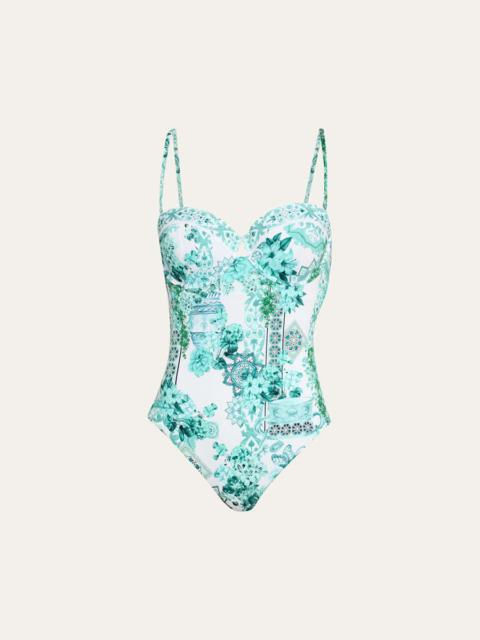 CAMILLA Balearic Bebe Underwire Moulded Cup One-Piece Swimsuit