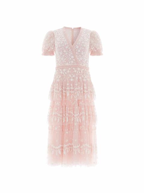 Needle & Thread Layered Lace Midaxi Dress
