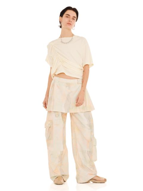 Collina Strada GUA SHA PLAID LAWN SKIRT CARGO PANT