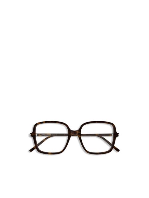 SAINT LAURENT square-frame glasses