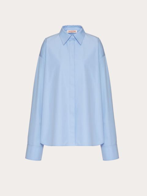 Valentino COMPACT POPELINE BLOUSE