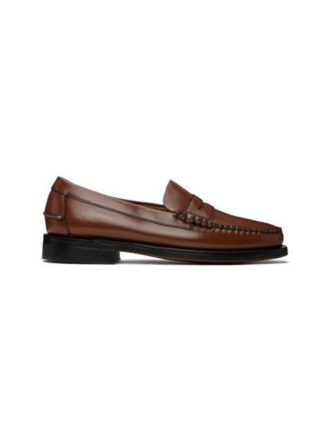 SEBAGO Brown Classic Dan Loafers