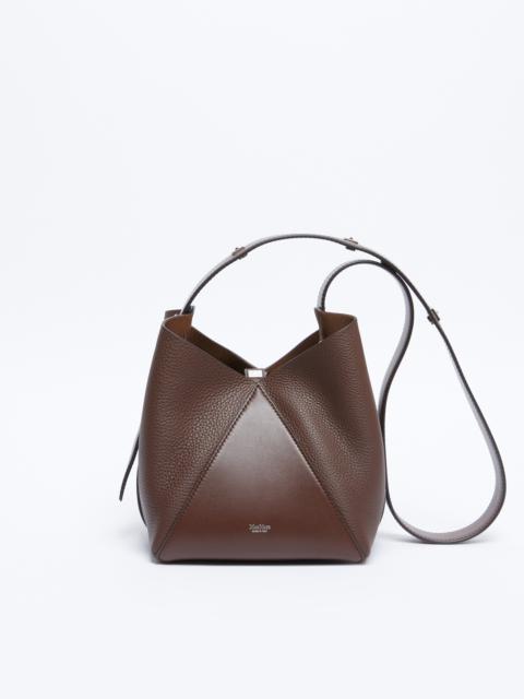 Max Mara MMBUCKETS Small bucket bag in deer-print leather