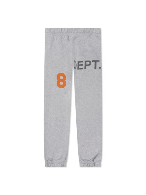 DEEP LOGO SWEATPANTS - HEATHER GREY