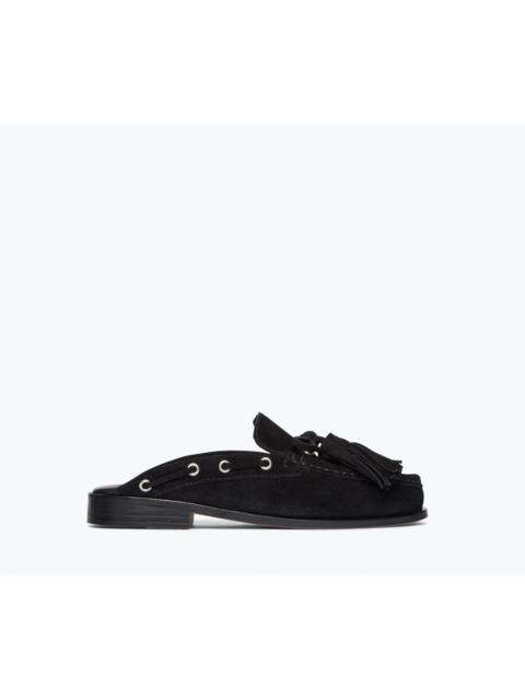 FRĒDA SALVADOR LEON TASSEL PENNY LOAFER MULE