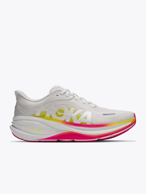 HOKA Women's Clifton PRO Shoes in Frost/Hoka Citrus