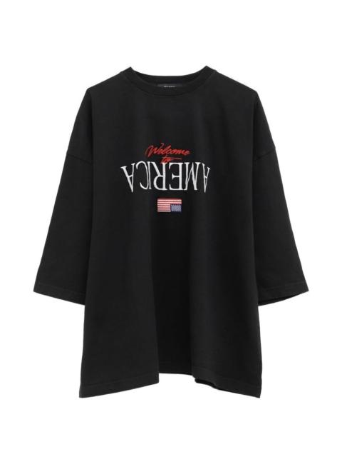 Welcome To America Buffalo T-shirt