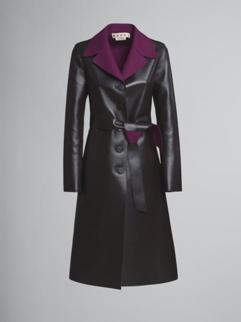 Marni LEATHER COAT