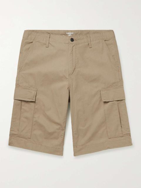 Cotton-Ripstop Cargo Shorts