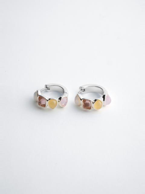 & Other Stories Multi-Coloured Hoop Earrings