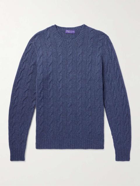 Cable-Knit Cashmere Sweater