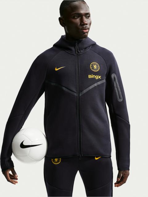 Nike Chelsea FC Tech Fleece Windrunner Men's Nike Soccer Full-Zip Hoodie